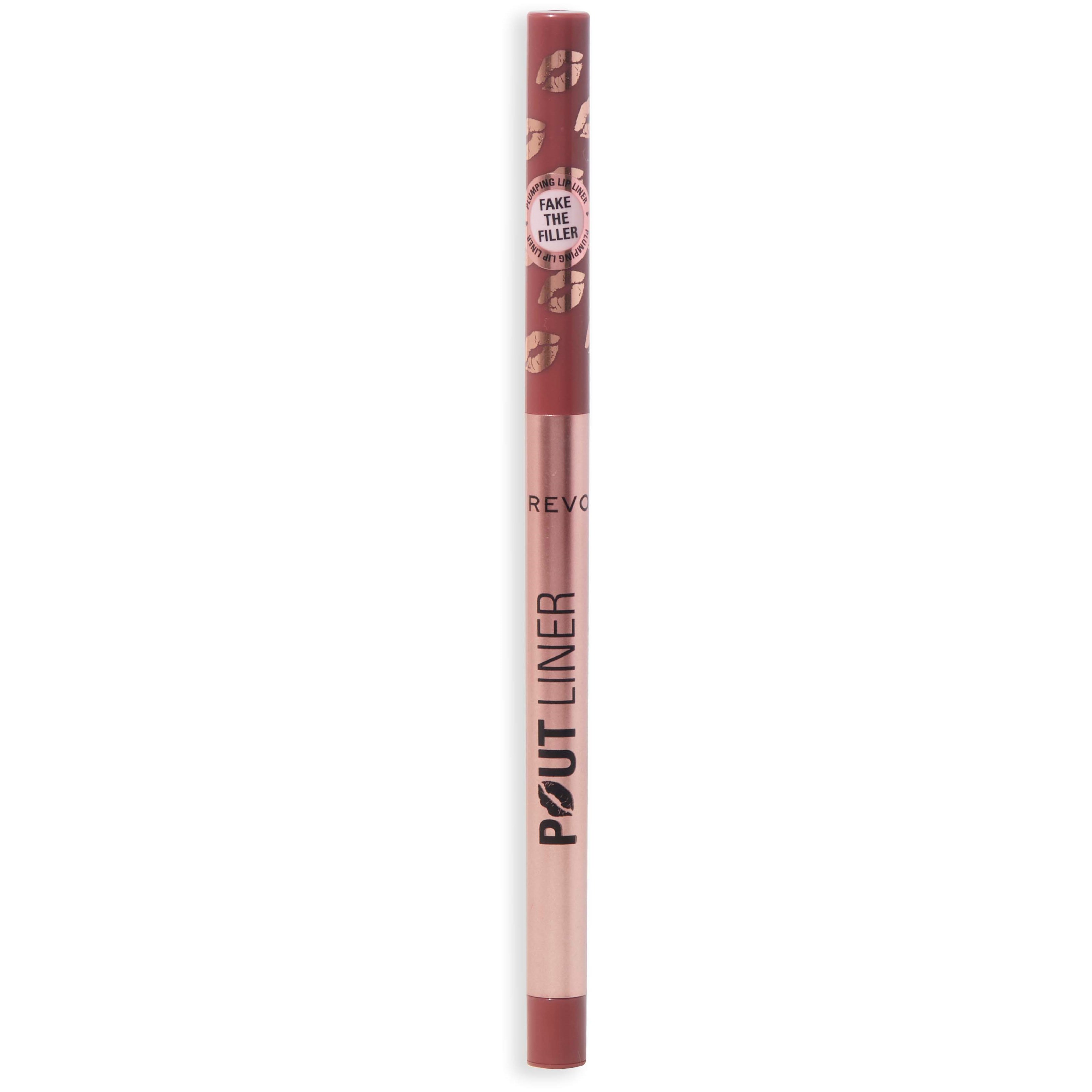 Revolution Beauty London Pout Plumping Lip Liner Doll Cool Nude