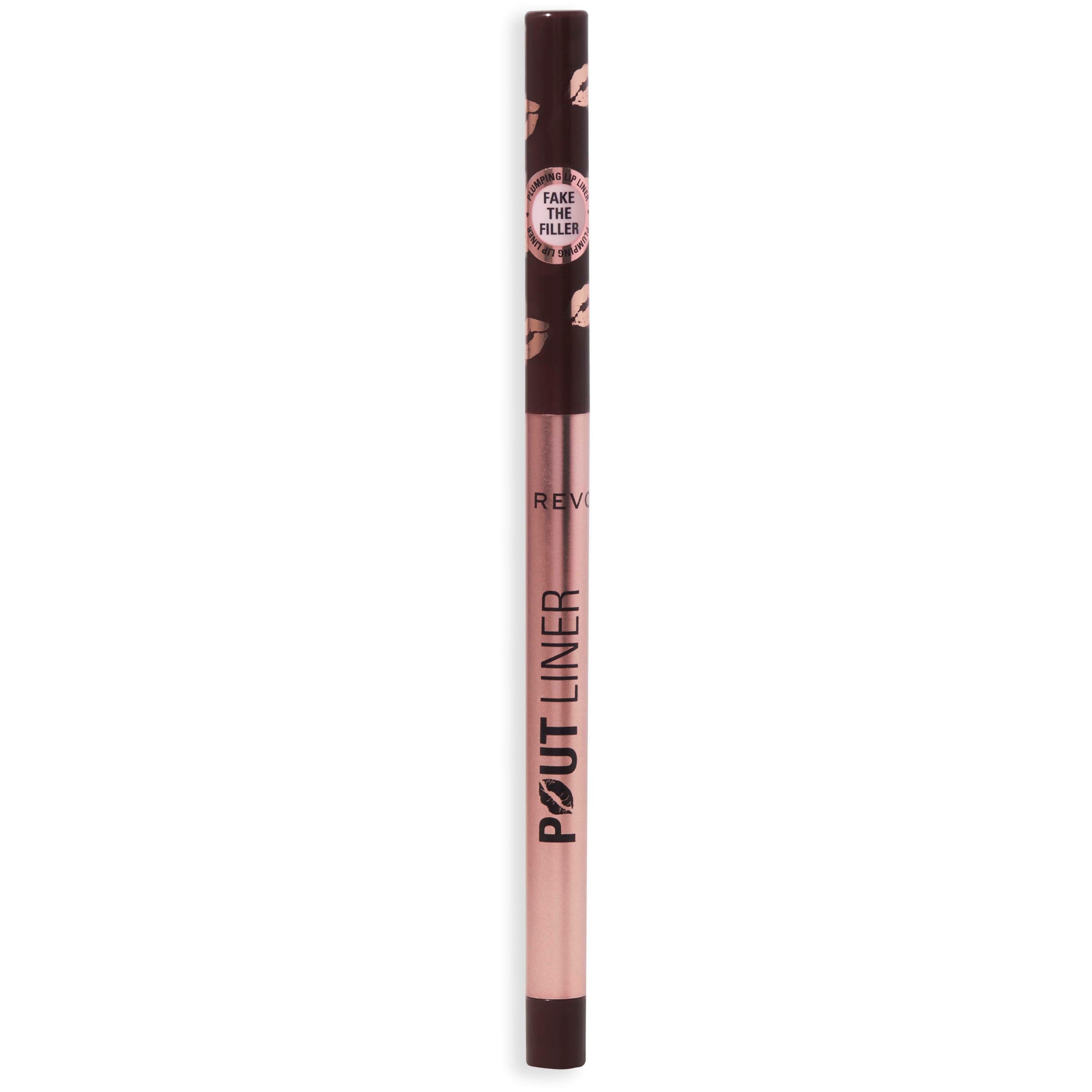 Revolution Beauty London Pout Plumping Lip Liner Espresso Cool Br billede