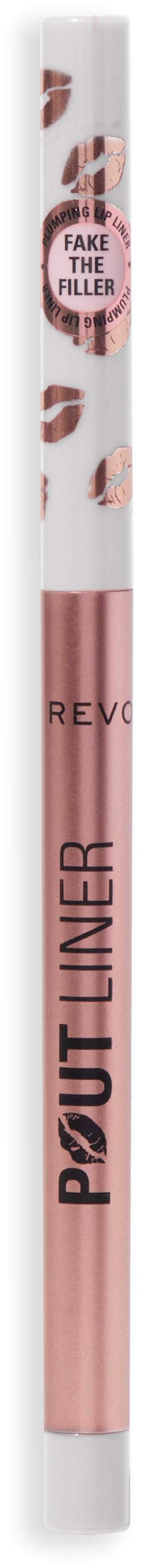 Revolution Beauty London Pout Plumping Lip Liner Fake the Filler Clear