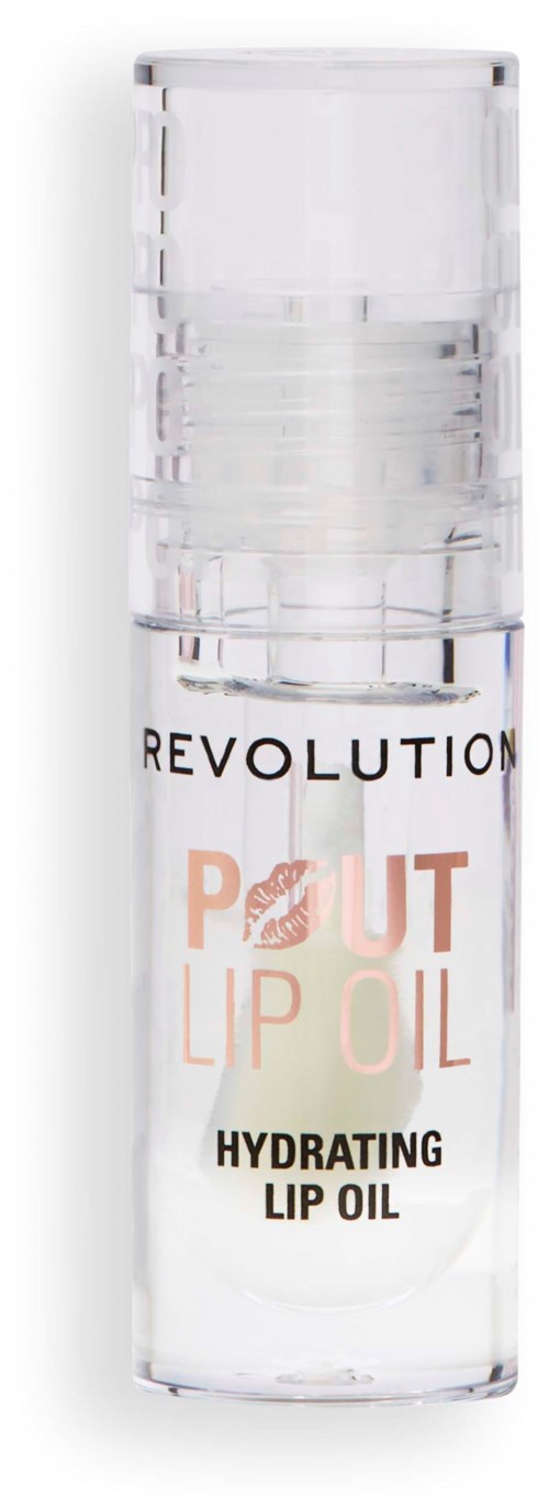 Revolution Beauty London Pout Lip Oil Lychee Clear