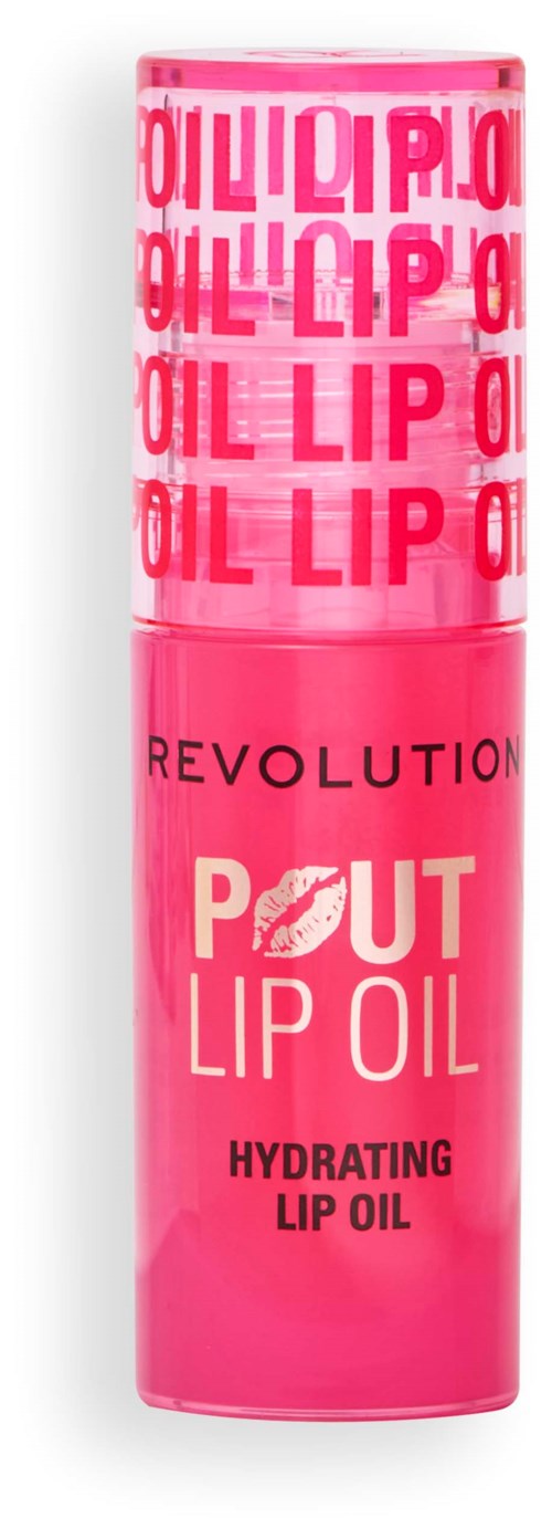 Revolution Beauty London Pout Lip Oil Watermelon Pink