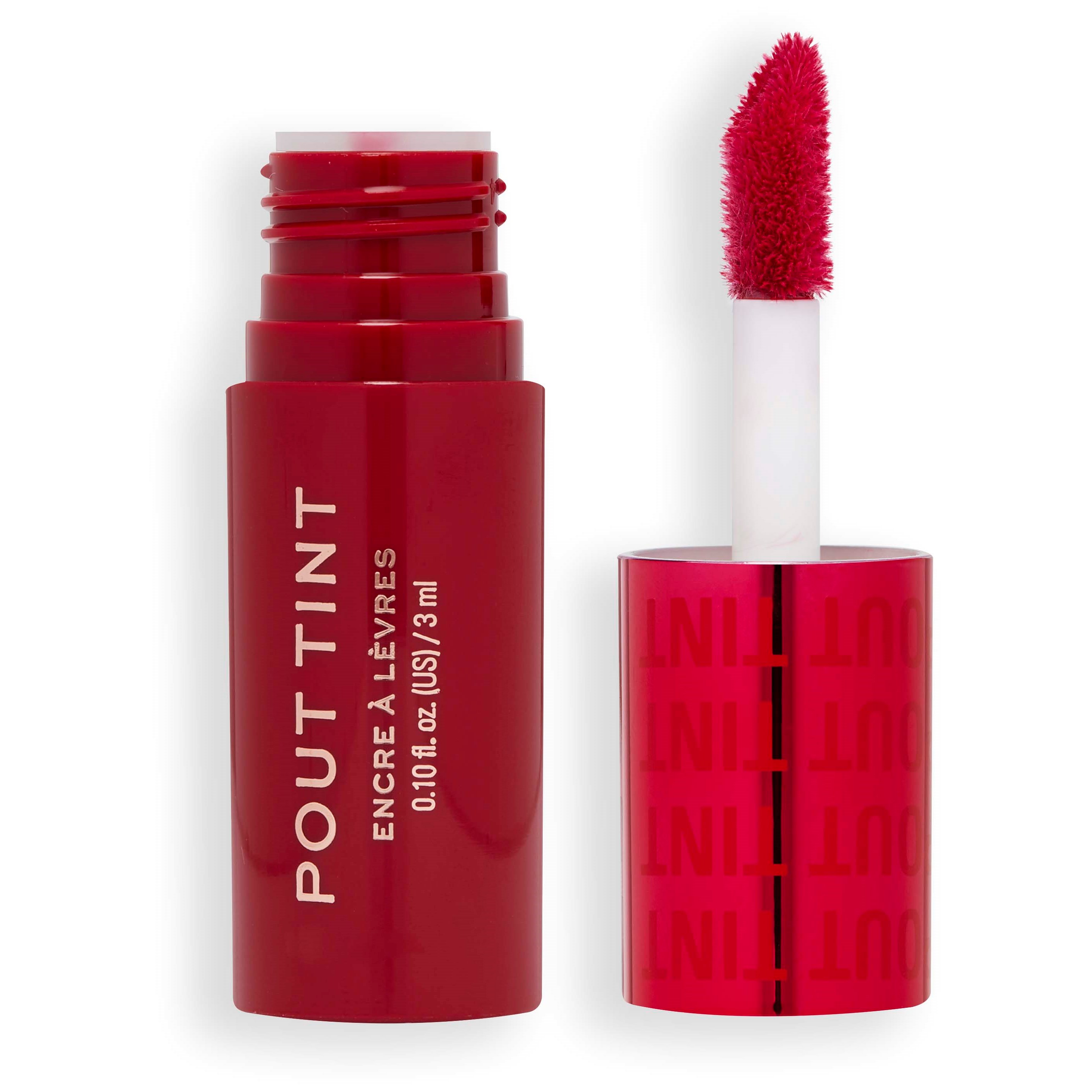 Läs mer om Makeup Revolution Pout Tint Sizzlin Red