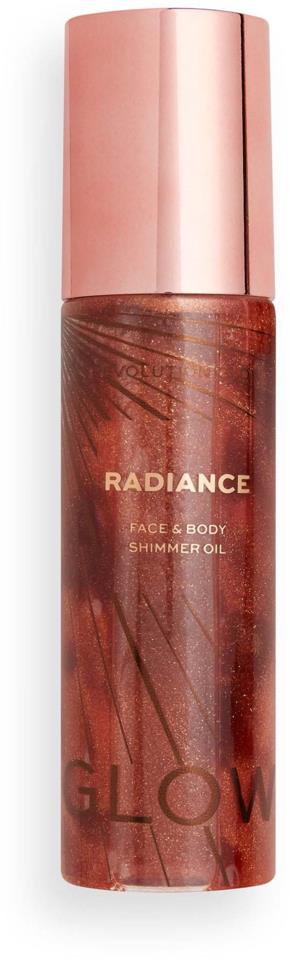 Makeup Revolution Radiance Shimmer Oil Bronze