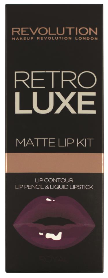 Makeup Revolution Retro Luxe Kits Matte Royal