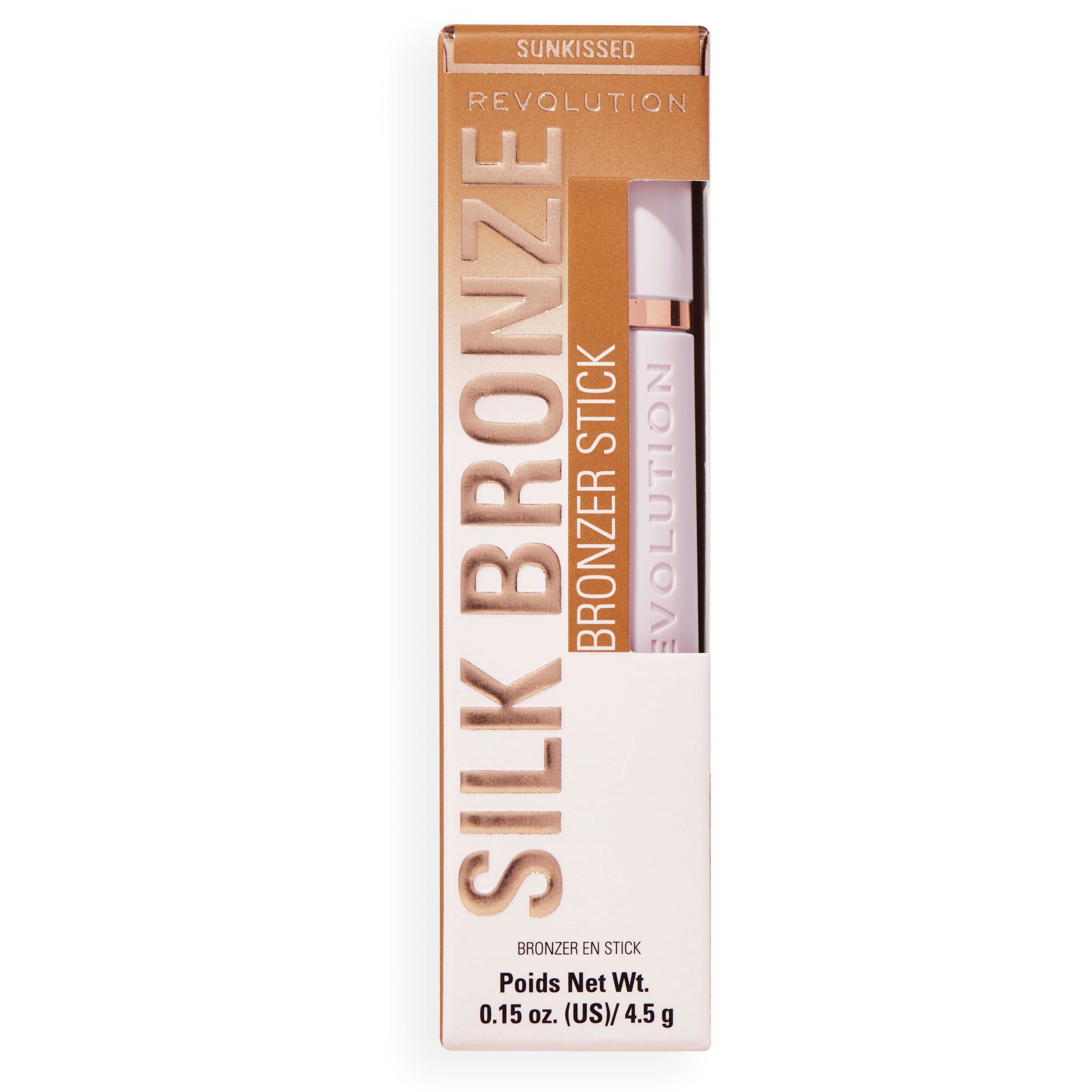 Revolution Beauty London Skin Silk Bronzer Stick Light Sunkissed (obrázok 4)