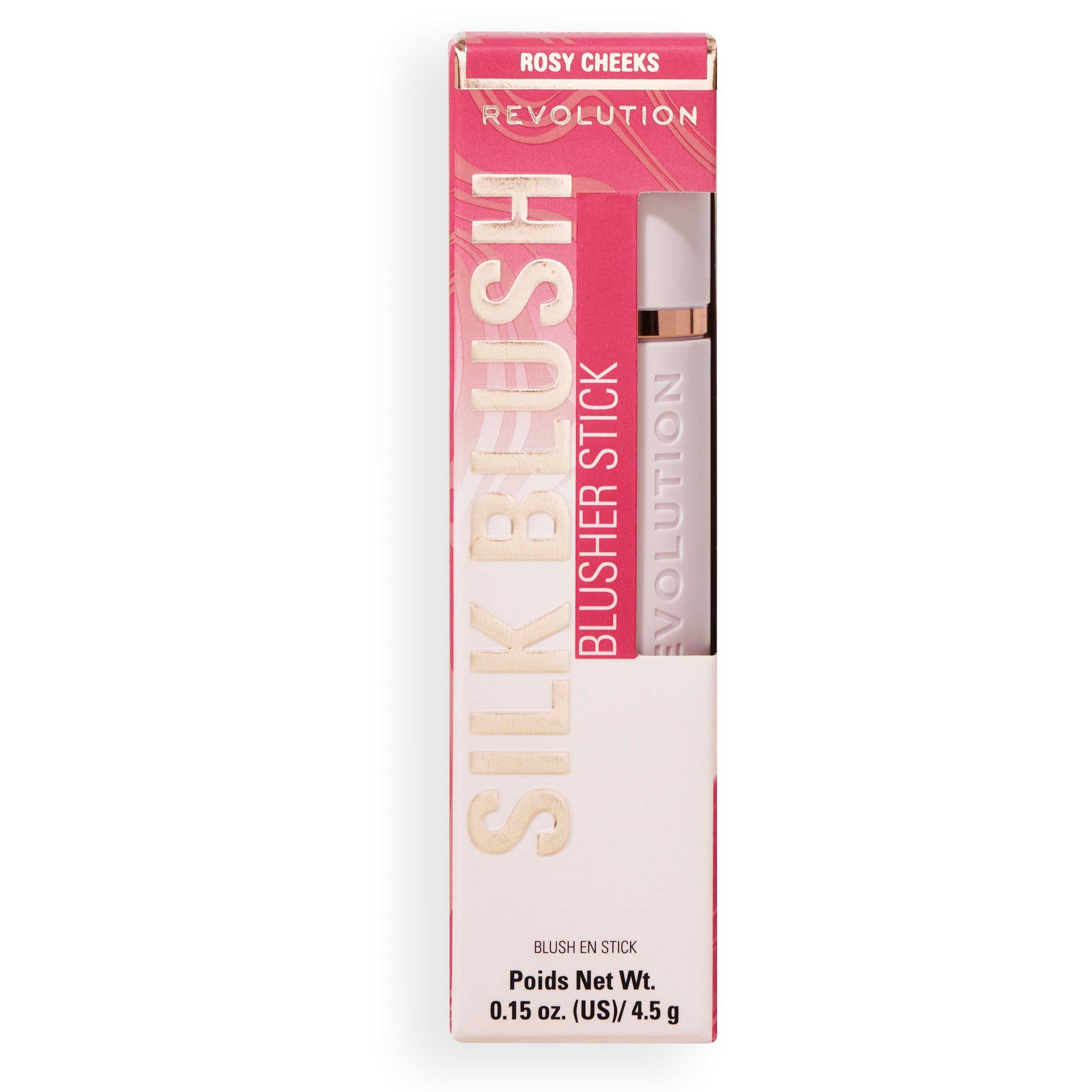 Revolution Beauty London Skin Silk Marble Blush Stick Rosy Cheeks (obrázok 3)