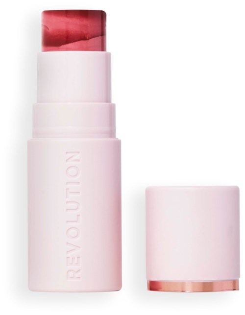 Revolution Beauty London Skin Silk Marble Blush Stick Sundown Spice