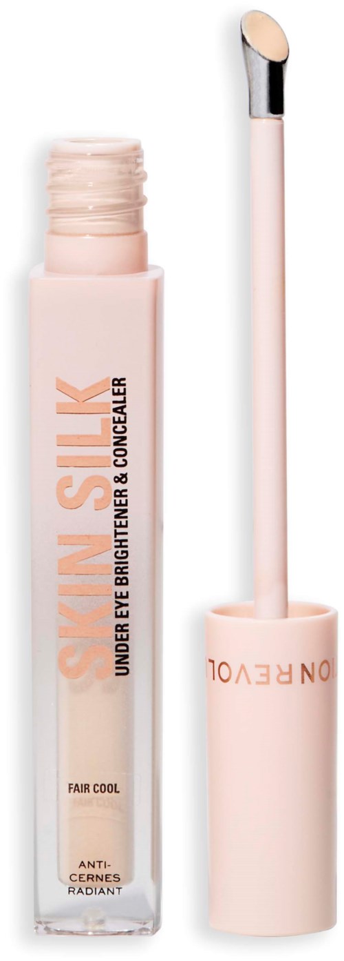 Revolution Beauty London Skin Silk Radiant Serum Under Eye Brightener & Concealer Fair Cool
