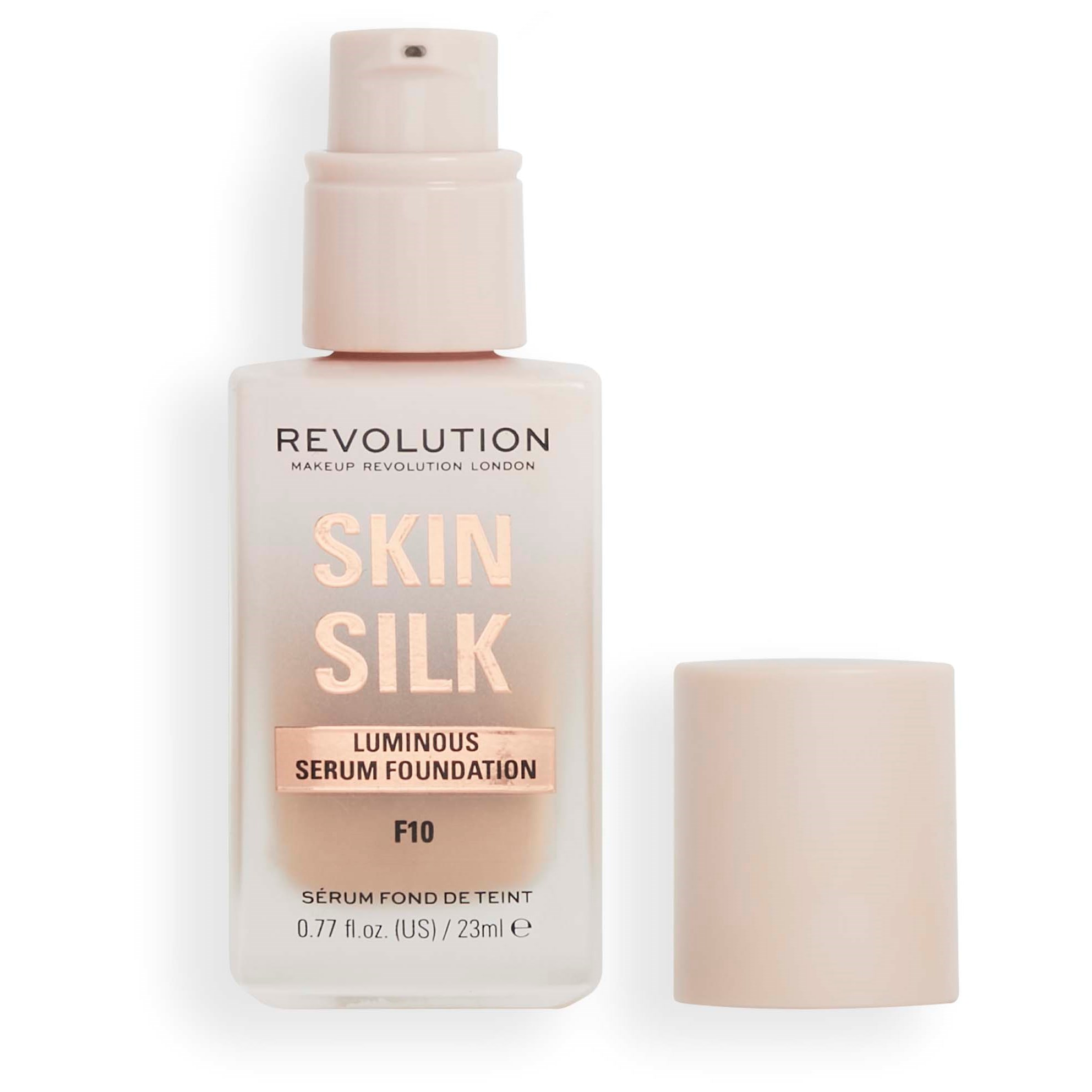 Läs mer om Makeup Revolution Skin Silk Serum Foundation F10