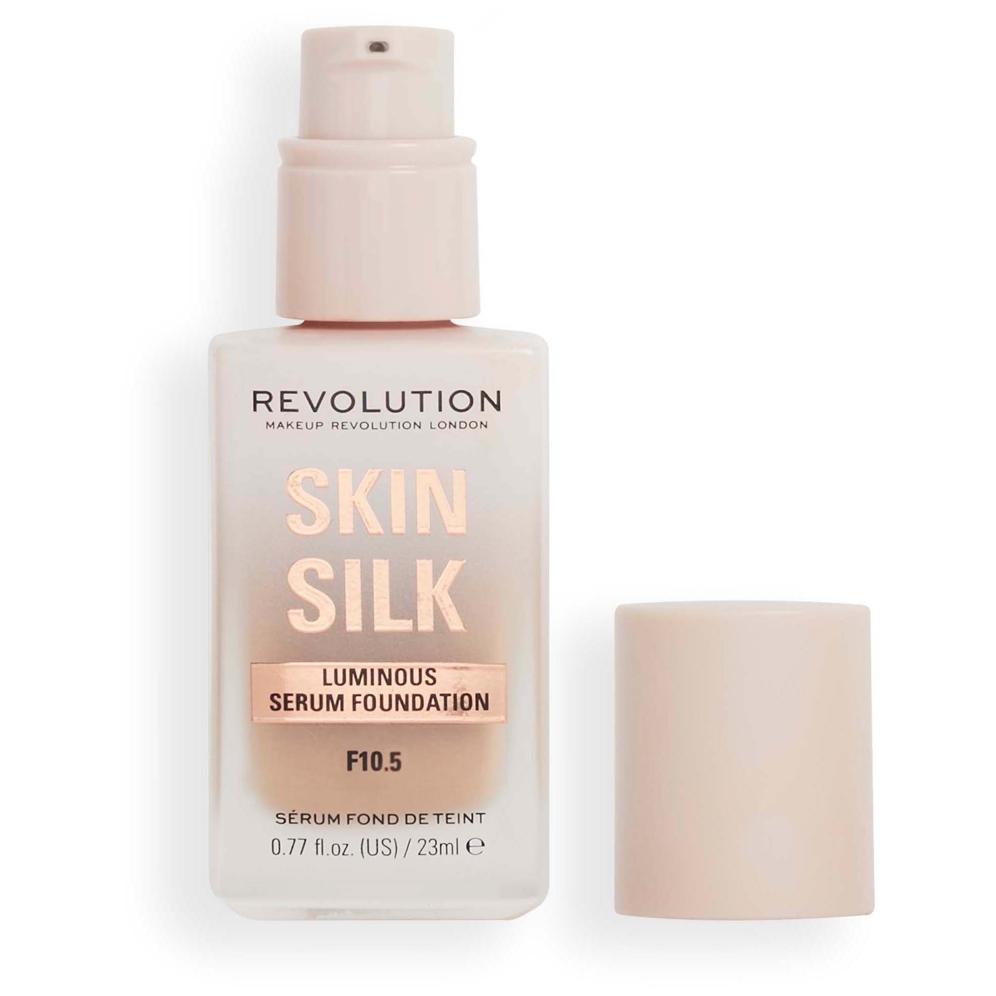 Läs mer om Makeup Revolution Skin Silk Serum Foundation F10.5