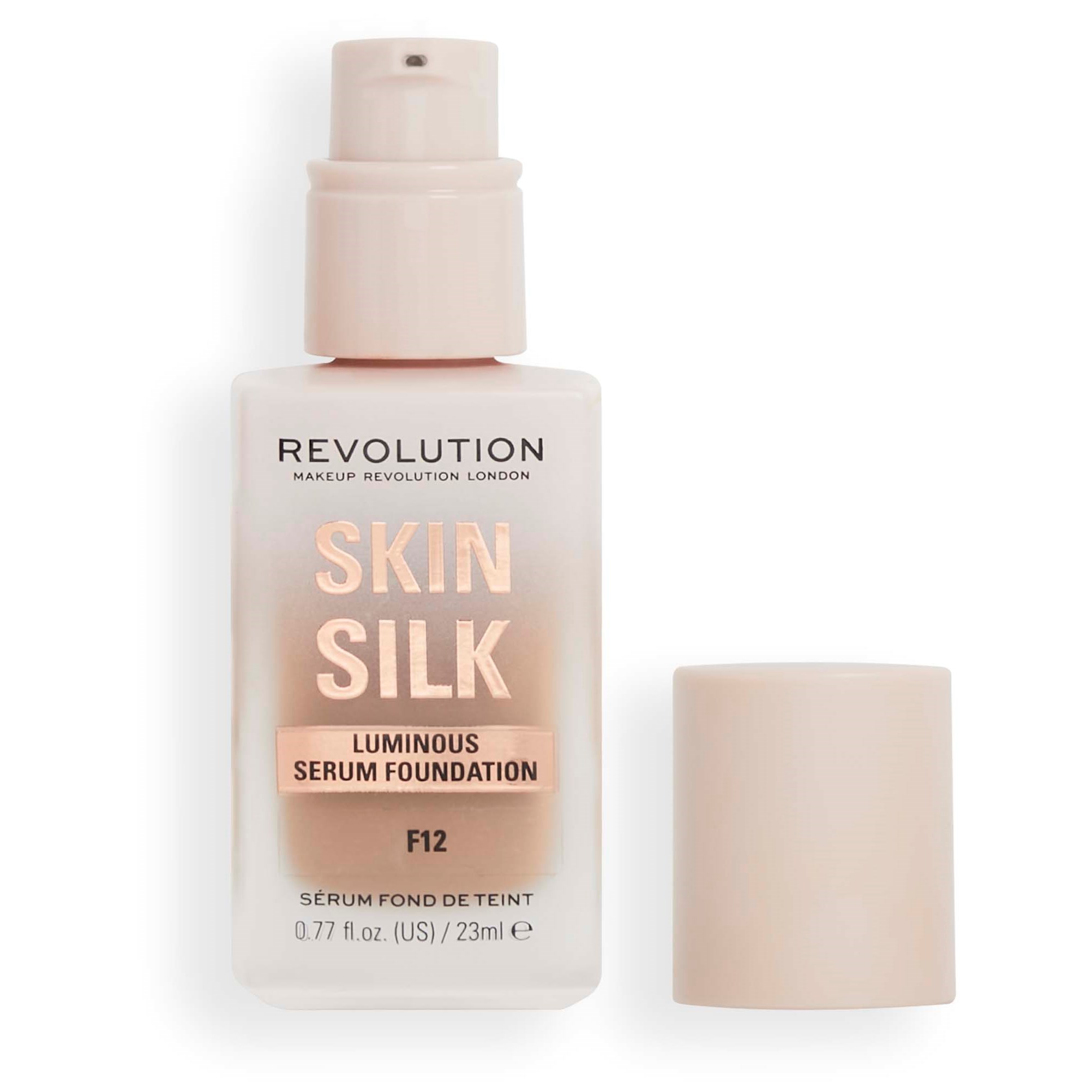 Läs mer om Makeup Revolution Skin Silk Serum Foundation F12
