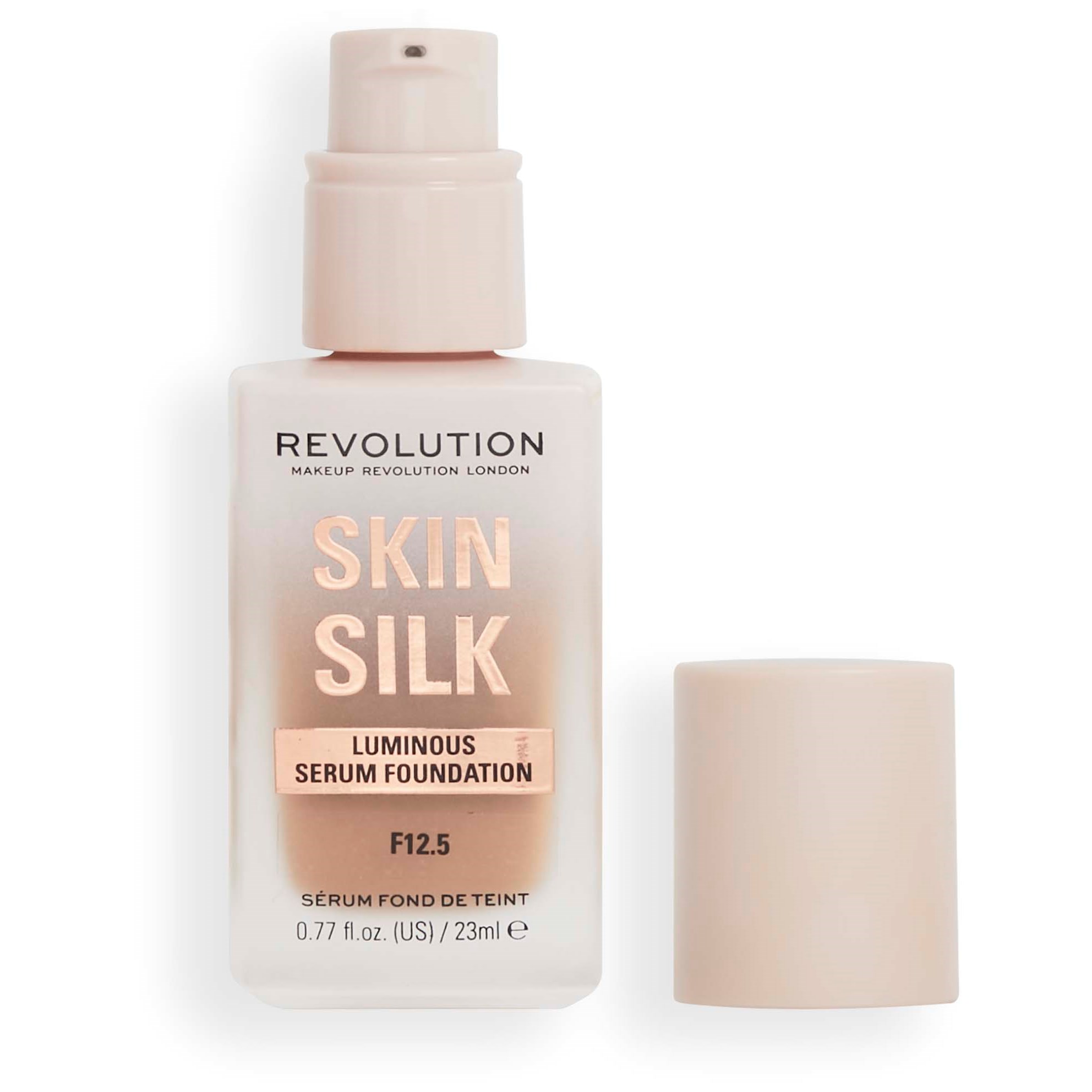 Läs mer om Makeup Revolution Skin Silk Serum Foundation F12.5