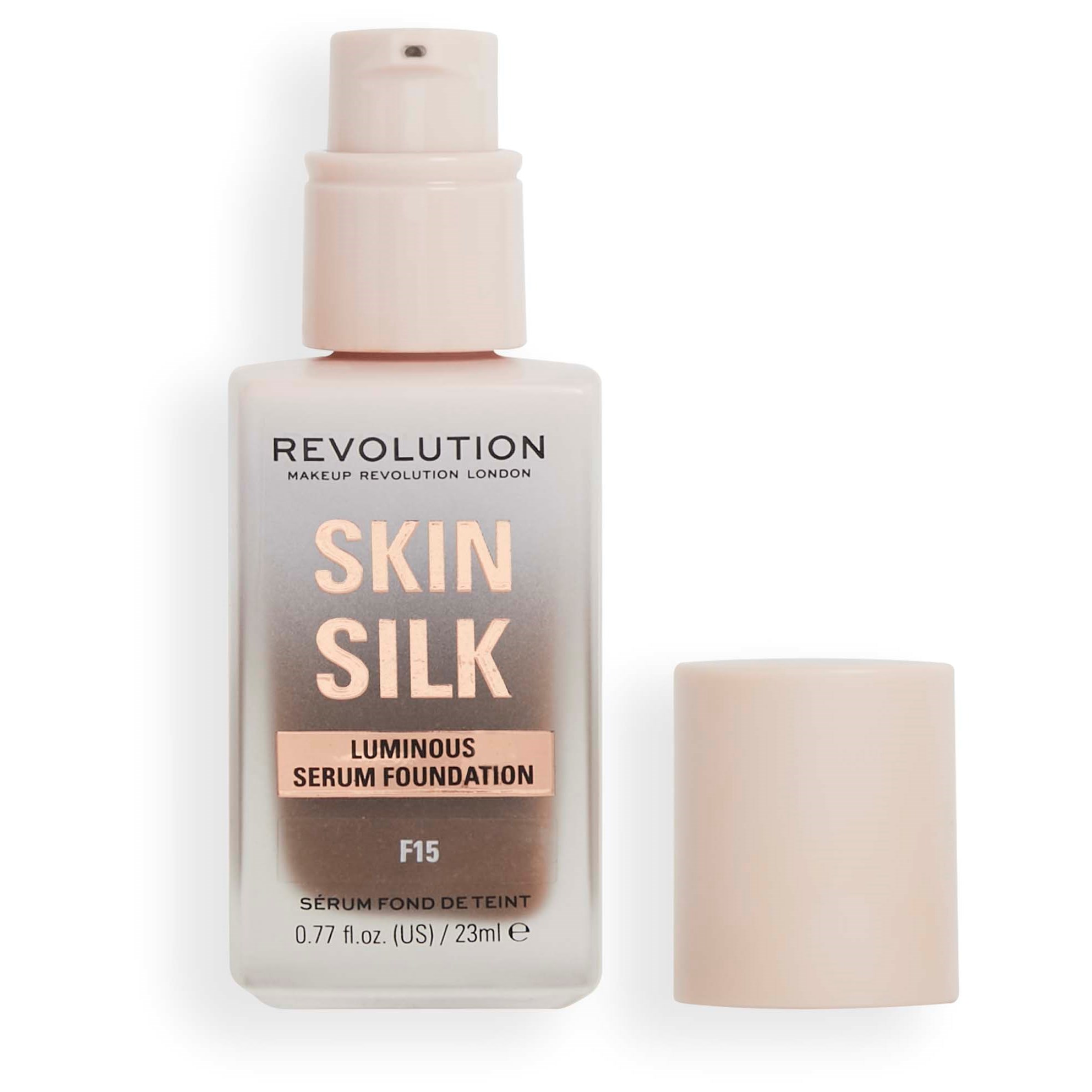 Läs mer om Makeup Revolution Skin Silk Serum Foundation F15