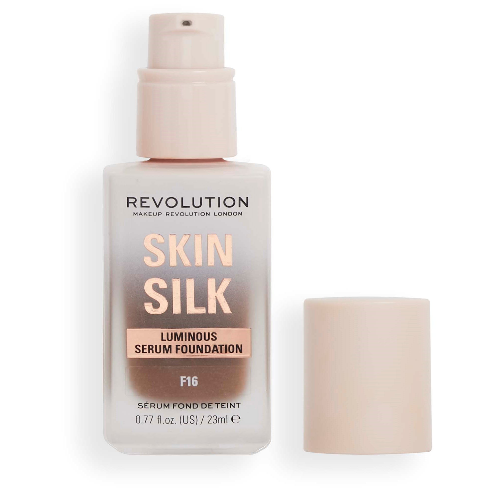 Läs mer om Makeup Revolution Skin Silk Serum Foundation F16
