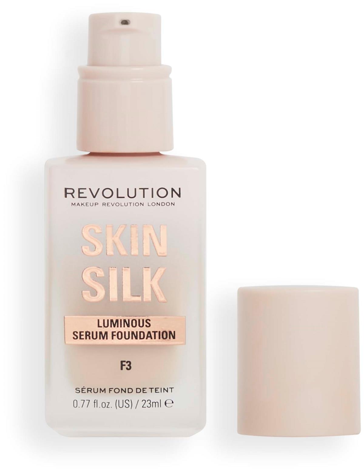 Revolution Beauty London Skin Silk Serum Foundation F3