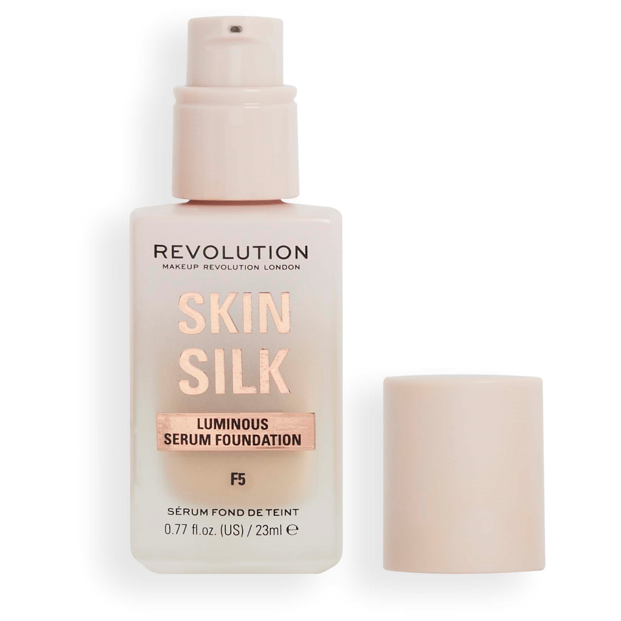 Läs mer om Makeup Revolution Skin Silk Serum Foundation F5