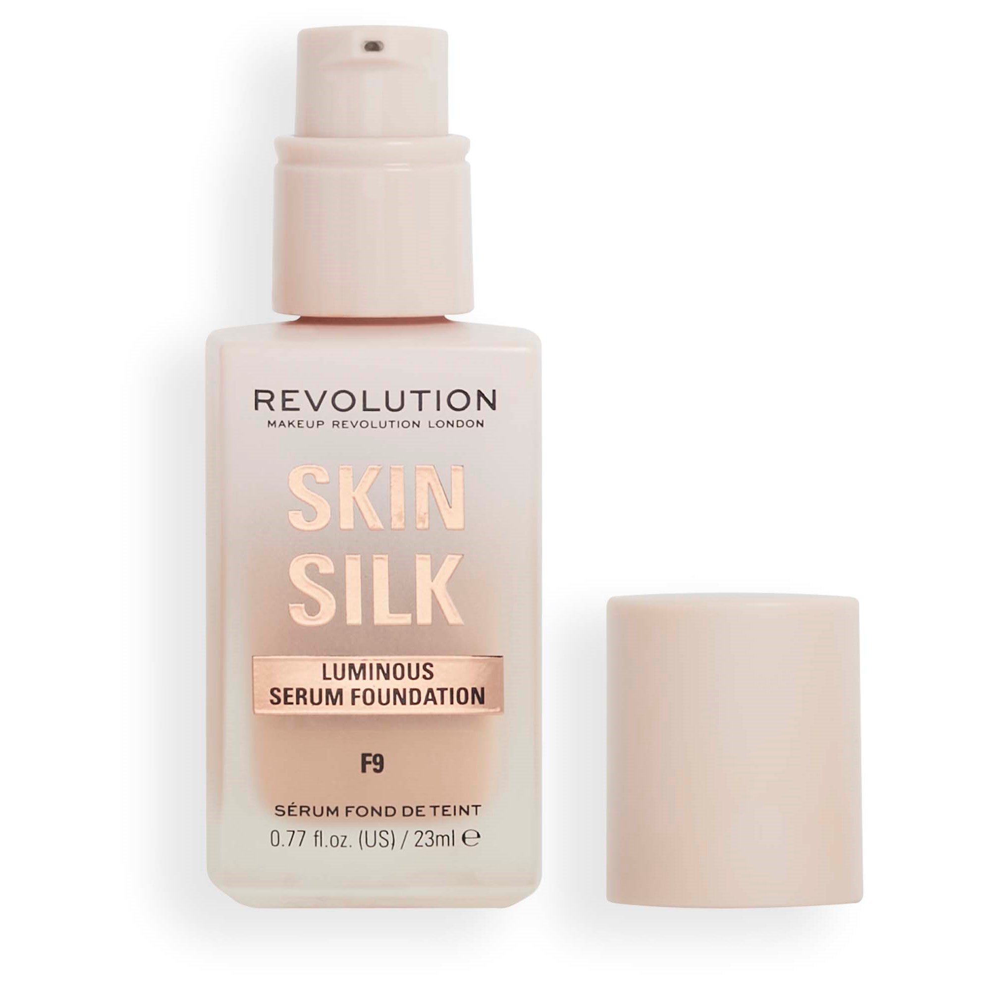 Läs mer om Makeup Revolution Skin Silk Serum Foundation F9