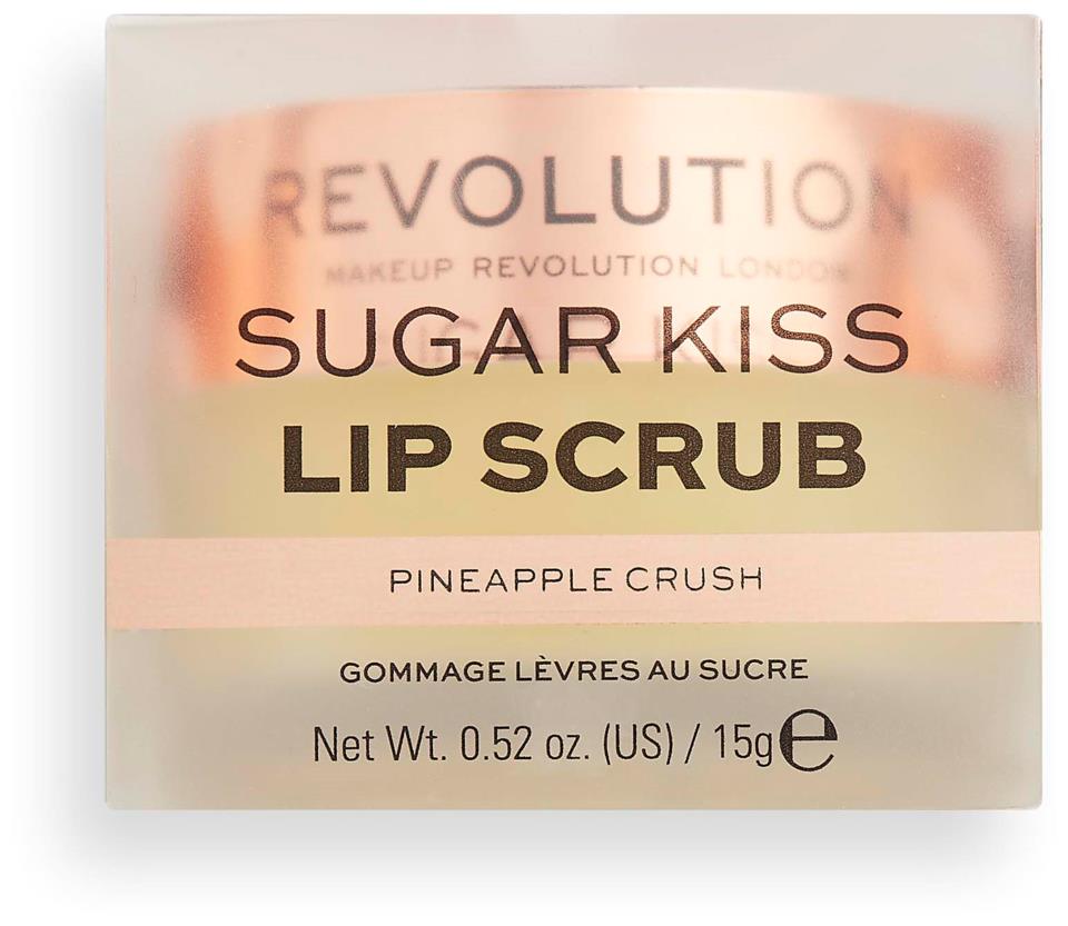 Makeup Revolution Sugar Kiss Lip Scrub Pineapple Crush