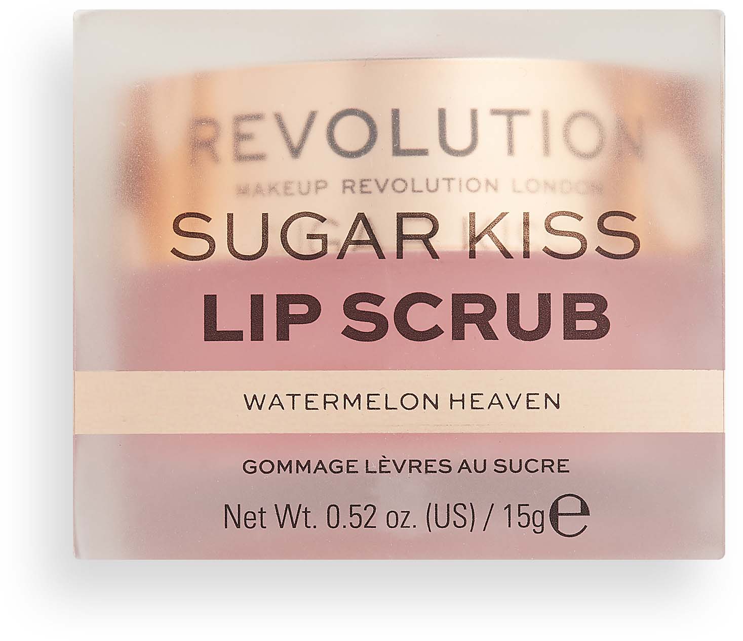 Makeup Revolution Sugar Kiss Lip Scrub Watermelon Heaven 