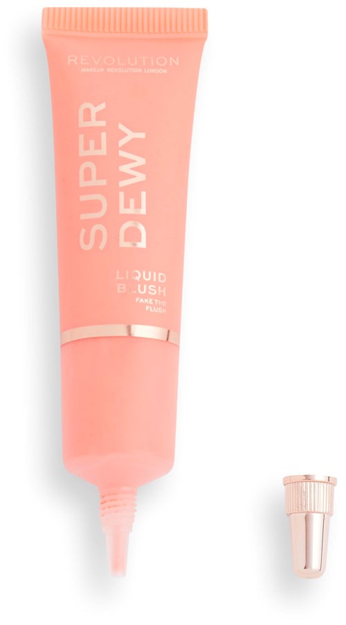 Revolution Beauty London Super Dewy Liquid Blush Fake The Flush