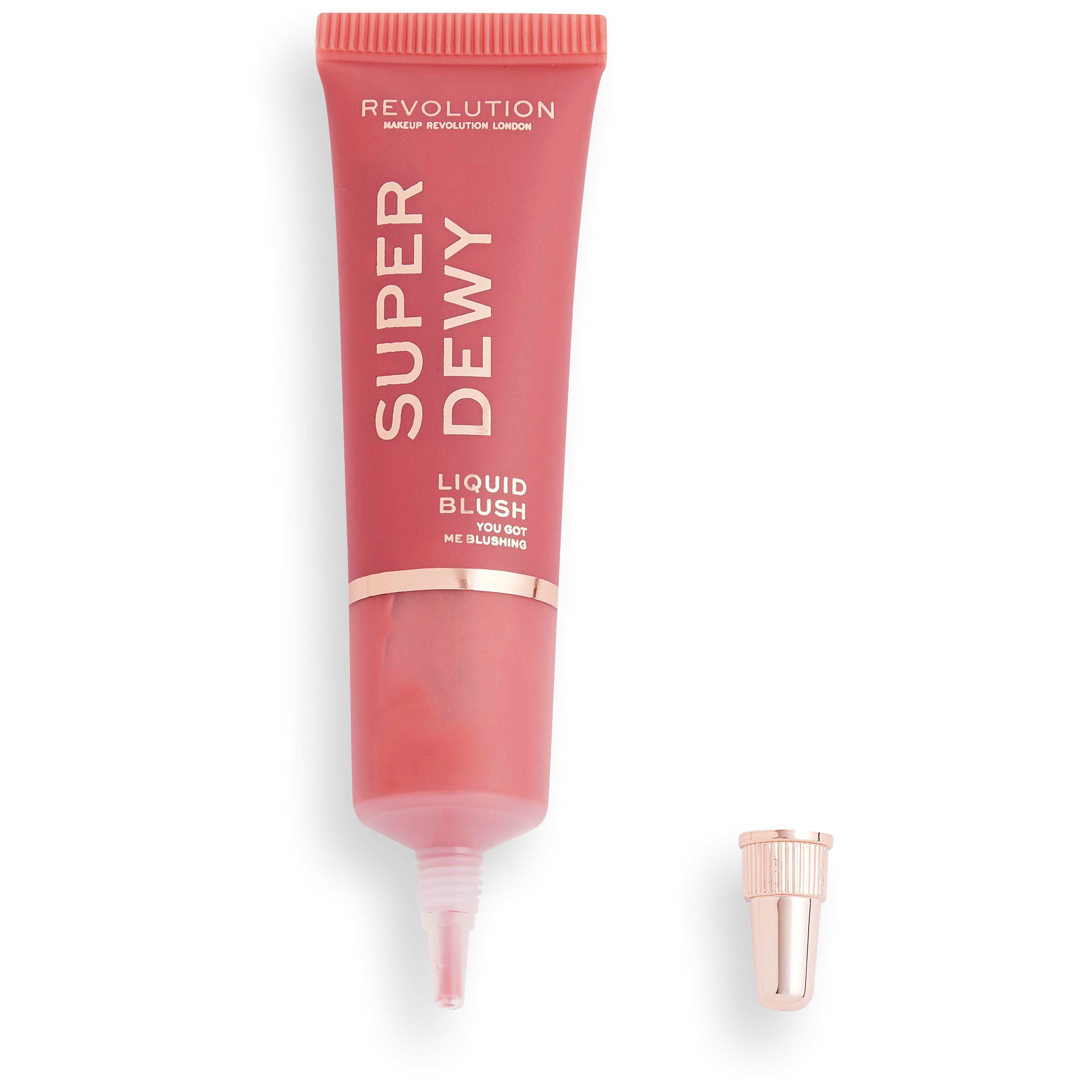 Alternativ bild 1 för Makeup Revolution Superdewy Liquid Blush You Got Me Blushing