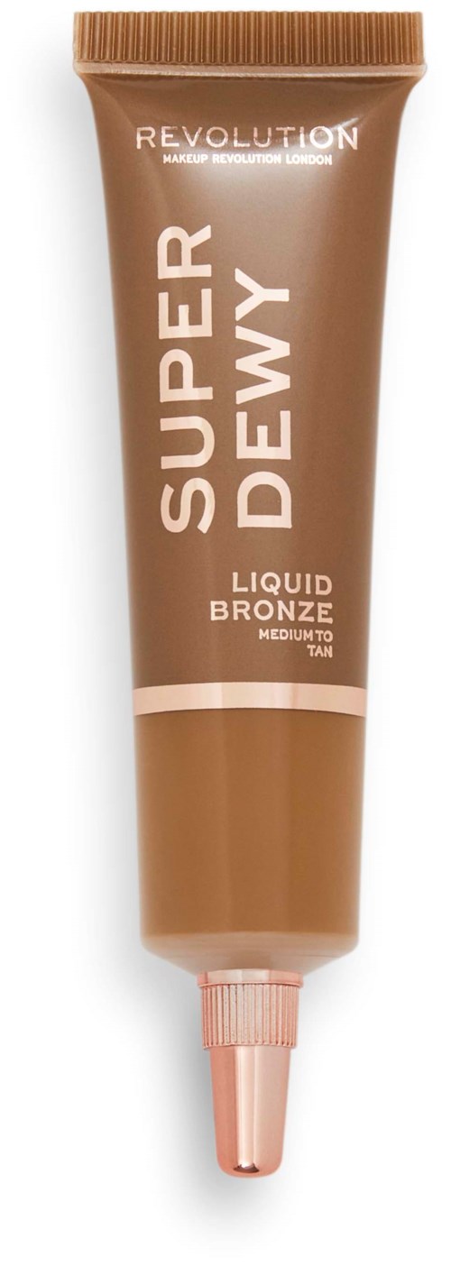 Revolution Beauty London Superdewy Liquid Bronzer Medium to Tan