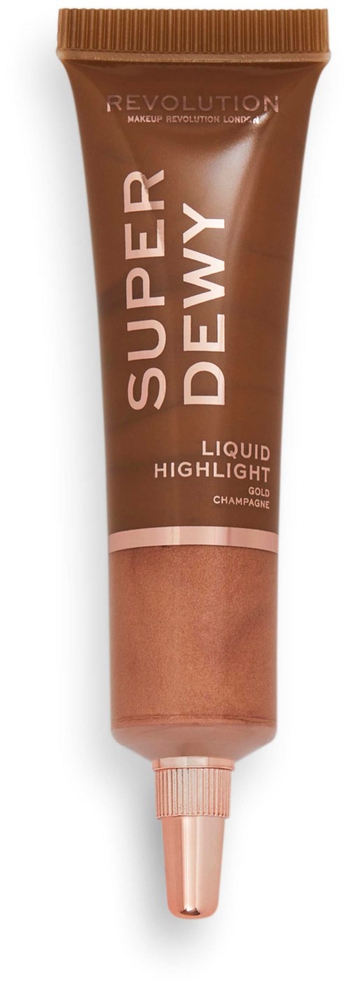 Revolution Beauty London Superdewy Liquid Highlighter Gold Champagne