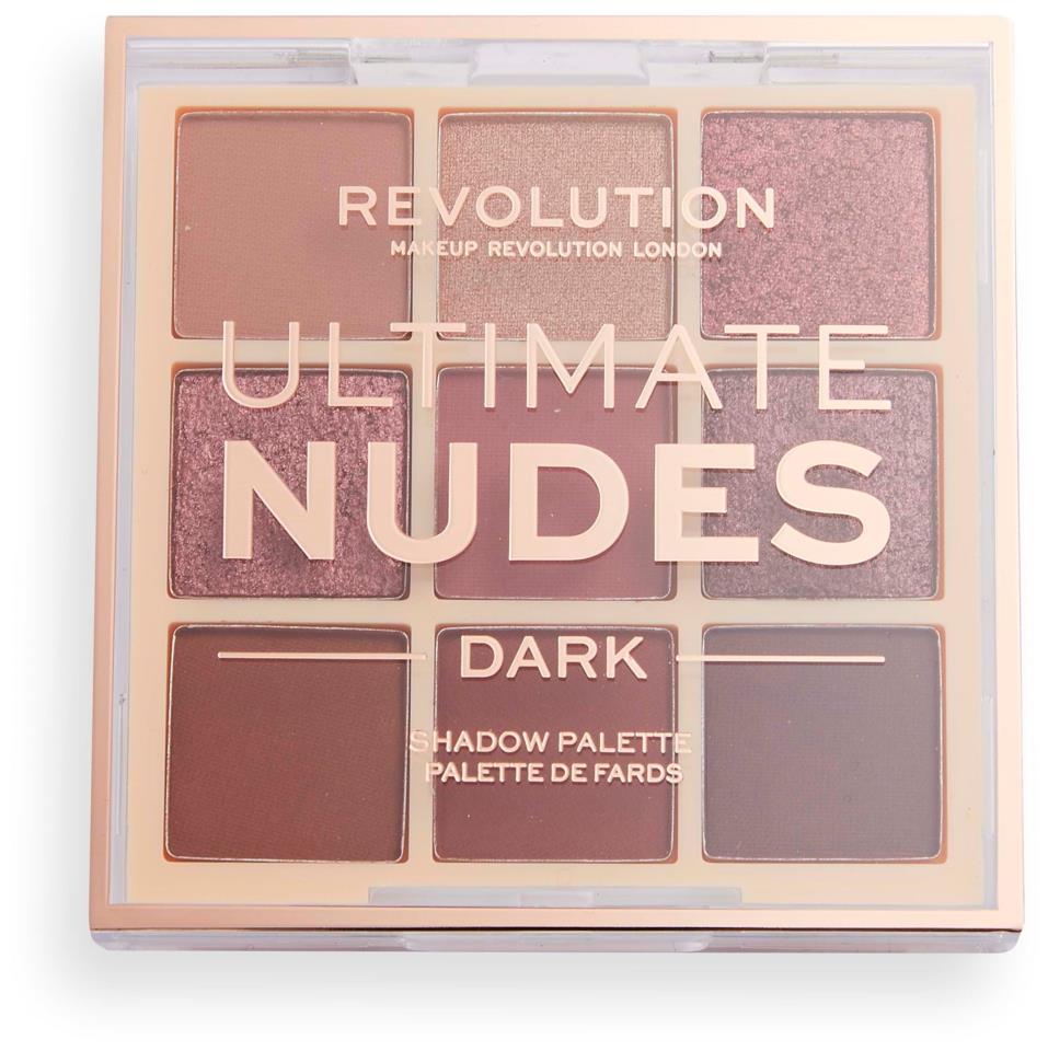 Makeup Revolution Ultimate Nudes Shadow Palette Dark 8g