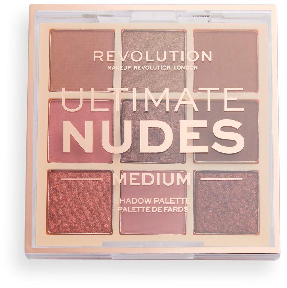 Makeup Revolution Ultimate Nudes Shadow Palette Medium 8g