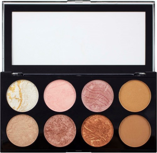 Revolution Beauty London Ultra Blush Palette Golden Sugar