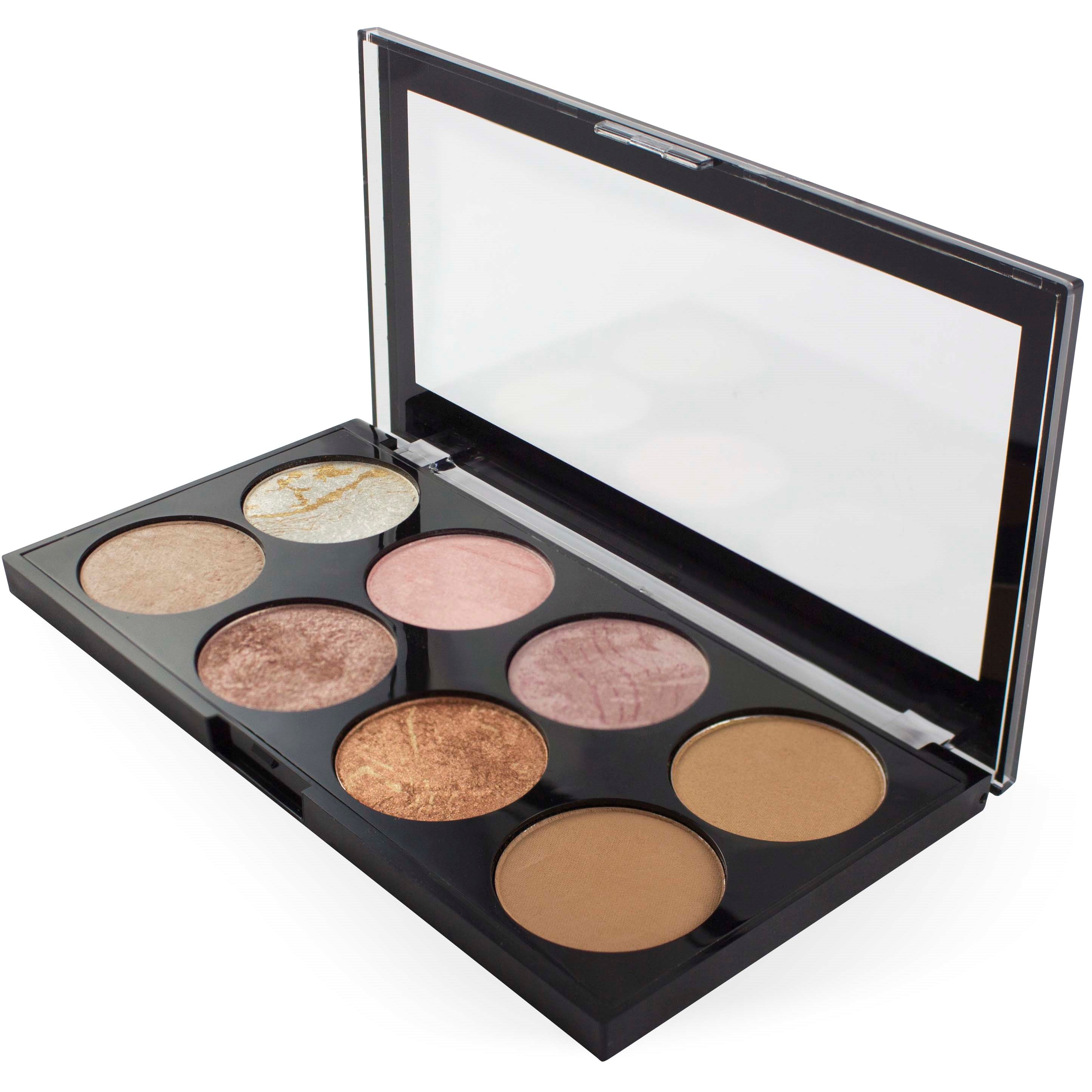 Alternativ bild 1 för Makeup Revolution Ultra Blush Palette Golden Sugar 13 g