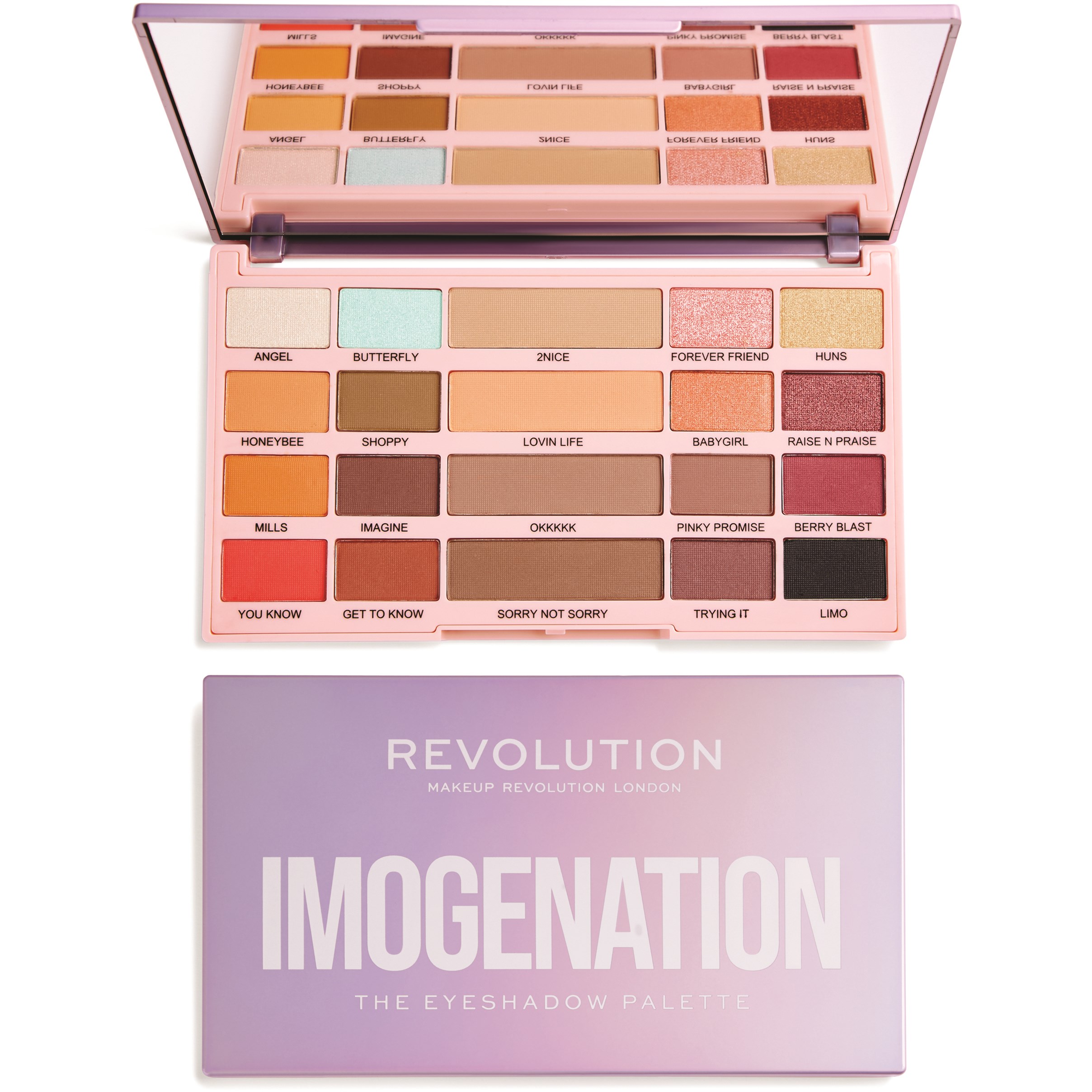 Makeup Revolution Eyeshadow Palette Imogenation