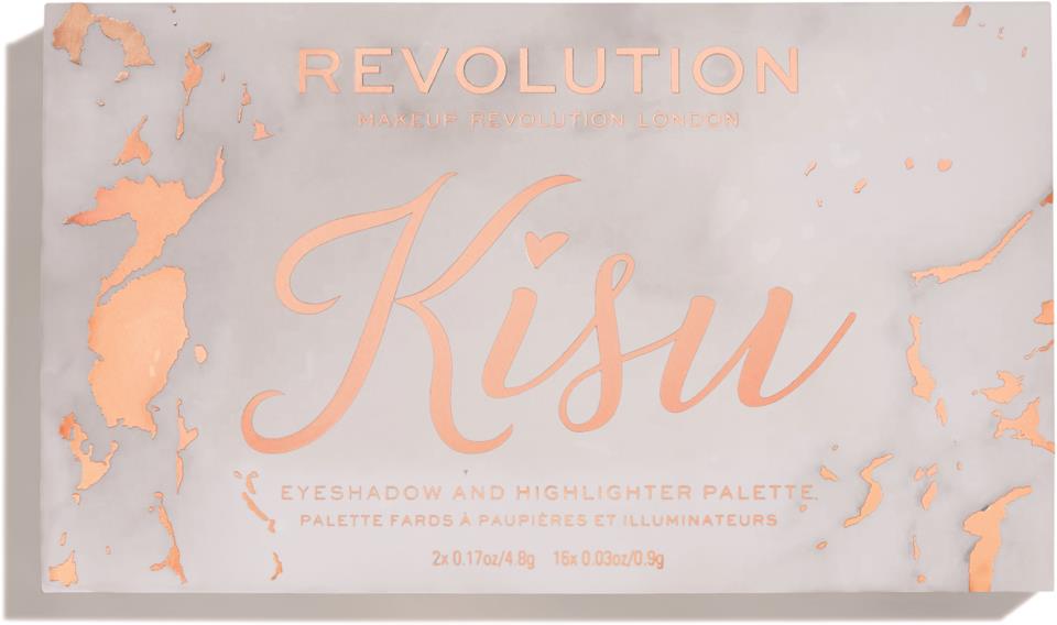 Makeup Revolution X Kisu Eyeshadow Palette