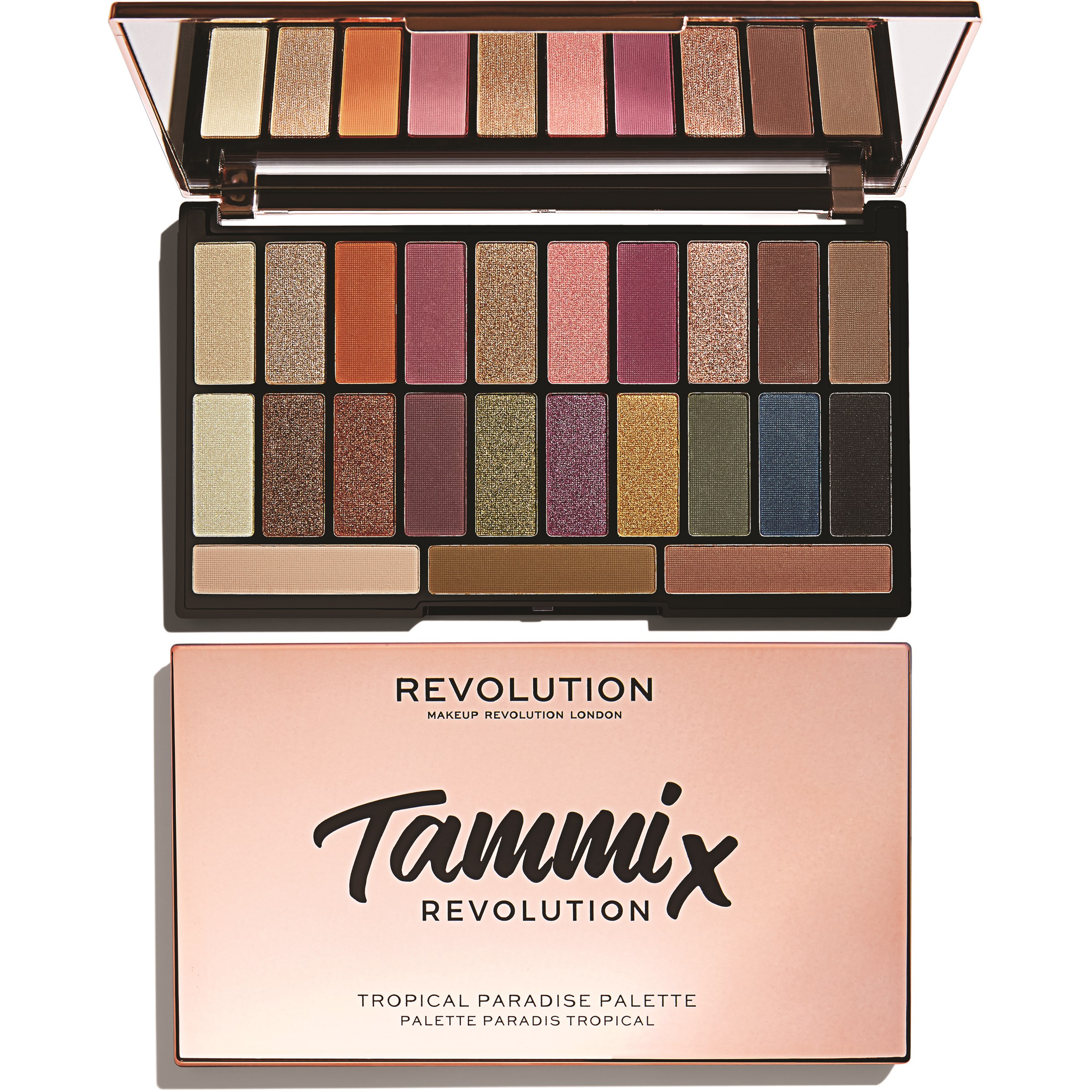 Makeup Revolution Tammi Eyeshadow Palette Tropical Paradise