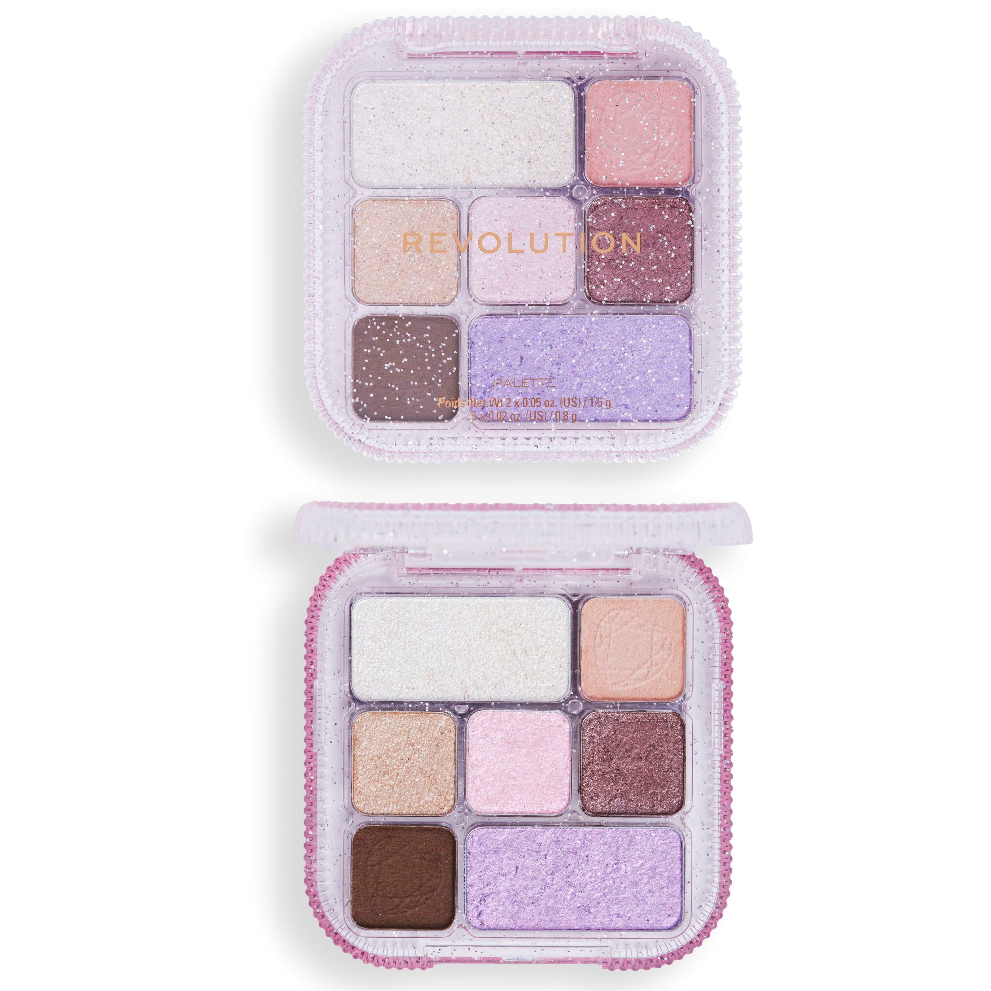 Alternativ bild 1 för Makeup Revolution Y2k Baby Ultimate Palette 00's Angel