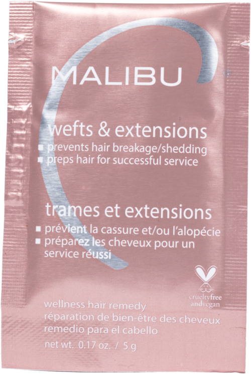 Malibu C Wefts & Extensions Sachet 1st