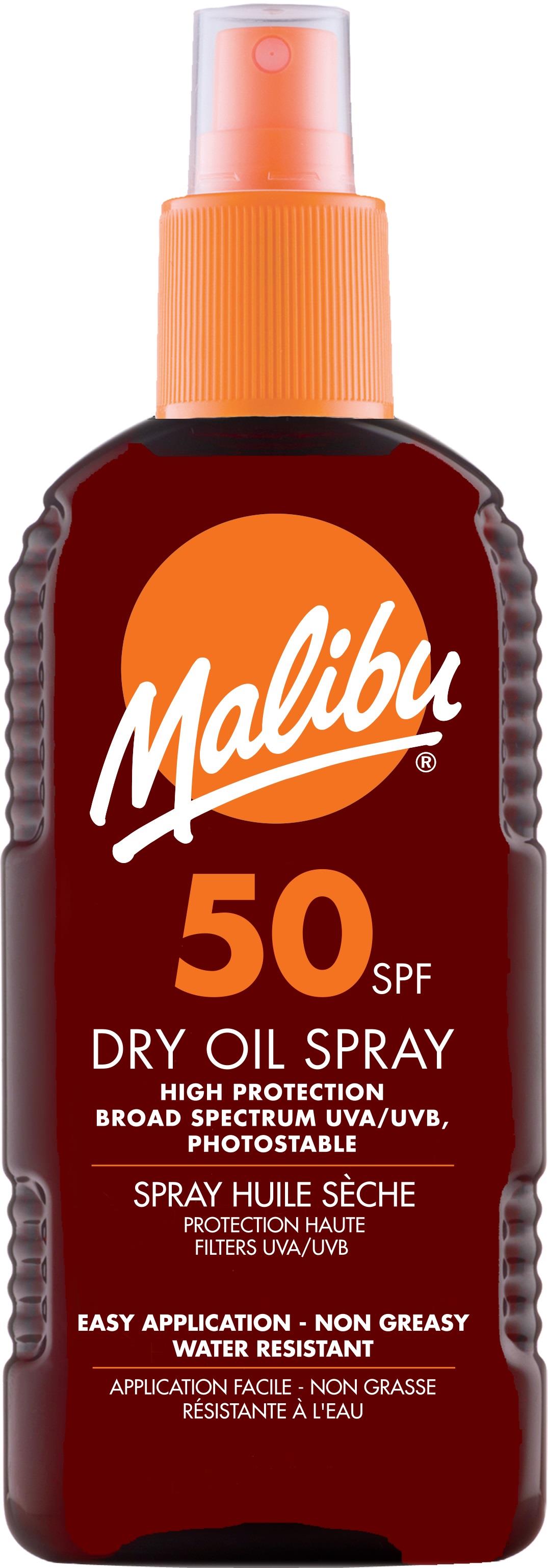 Malibu Dry Oil Spray SPF 50 200 ml