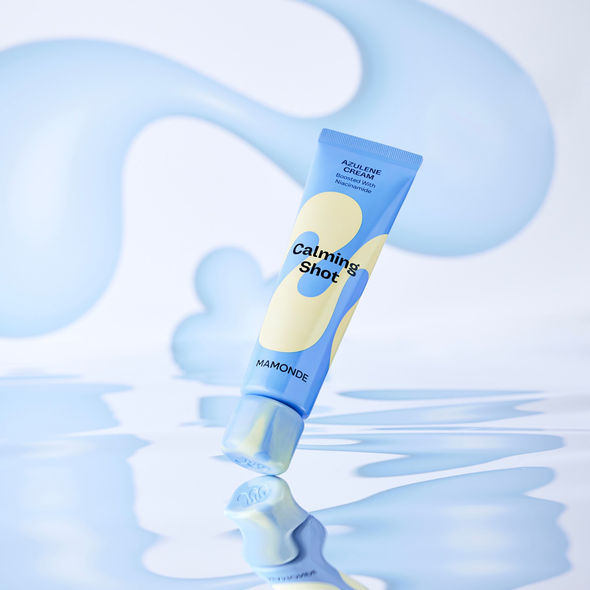 Mamonde Calming Shot Azulene Cream 60 ml (obrázok 3)