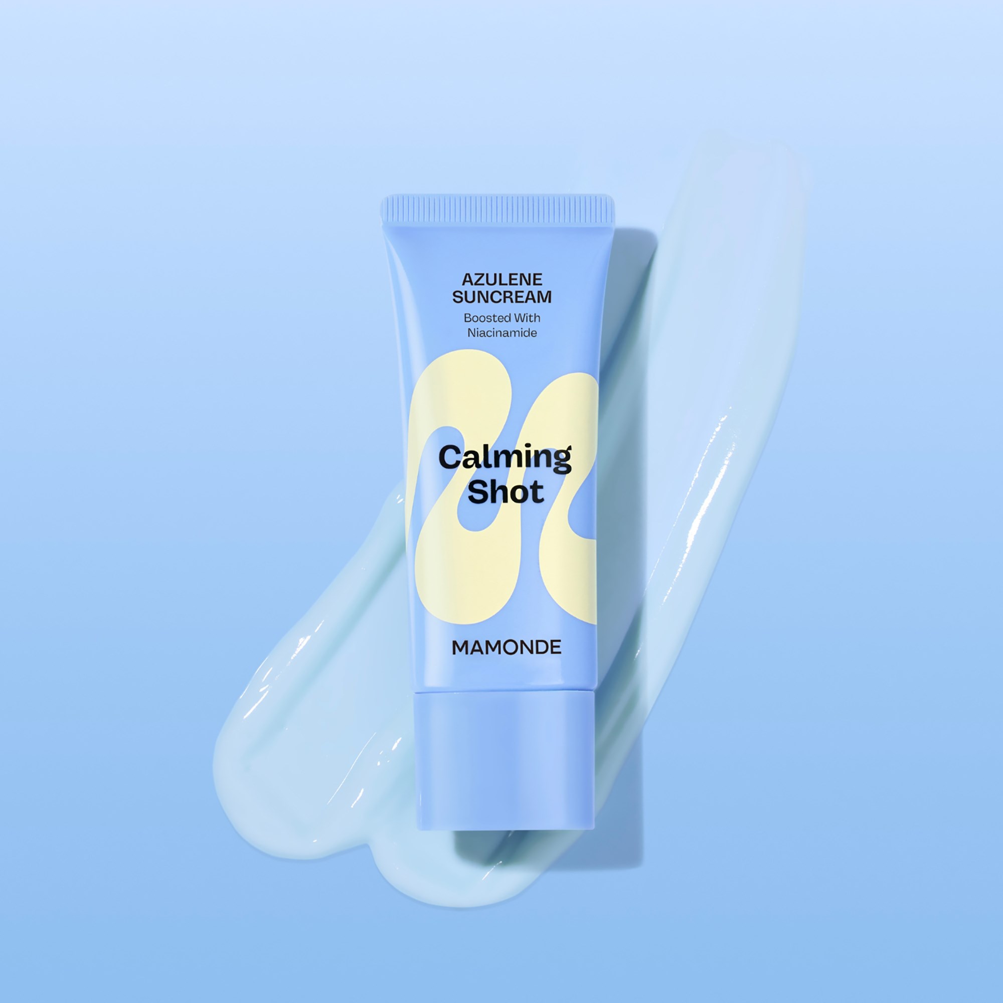 Mamonde Calming Shot Azulene Sun Cream SPF50 PA++++ 35 ml (obrázok 4)