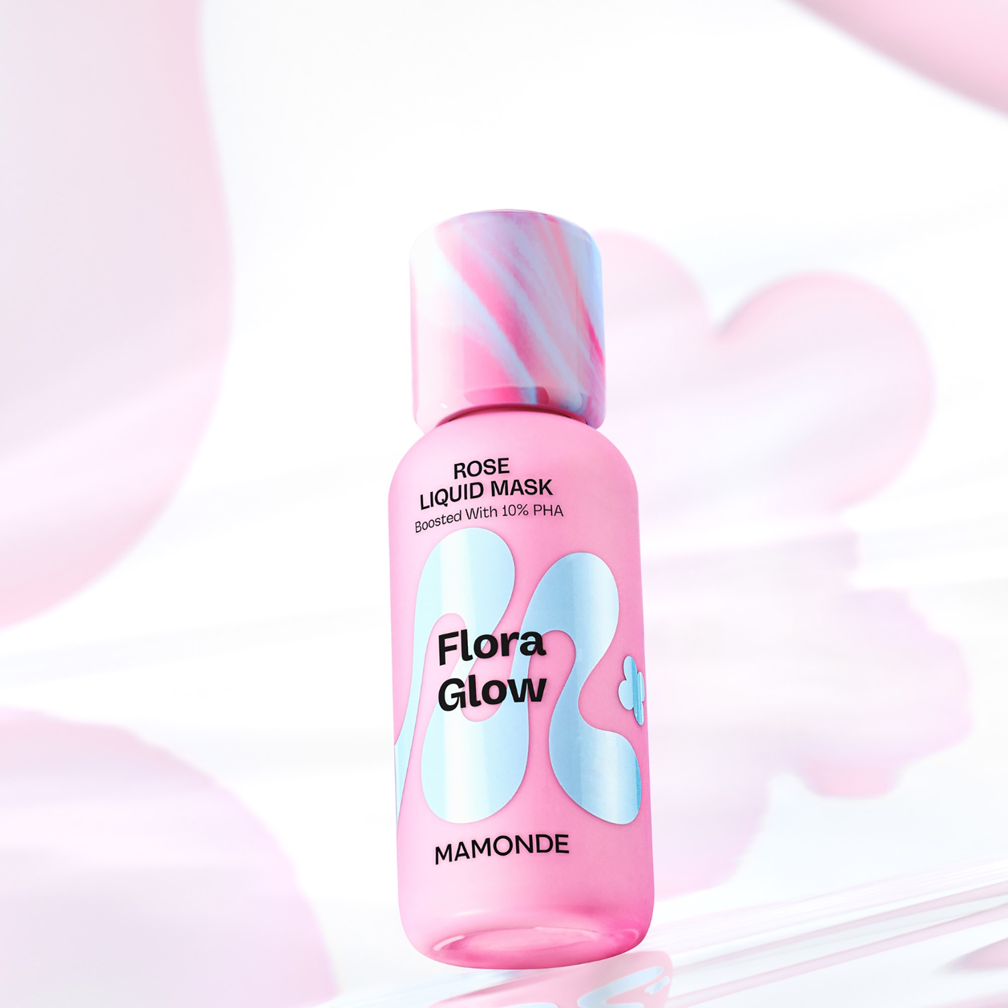 Mamonde Flora Glow Rose Liquid Mask 80 ml (obrázok 4)