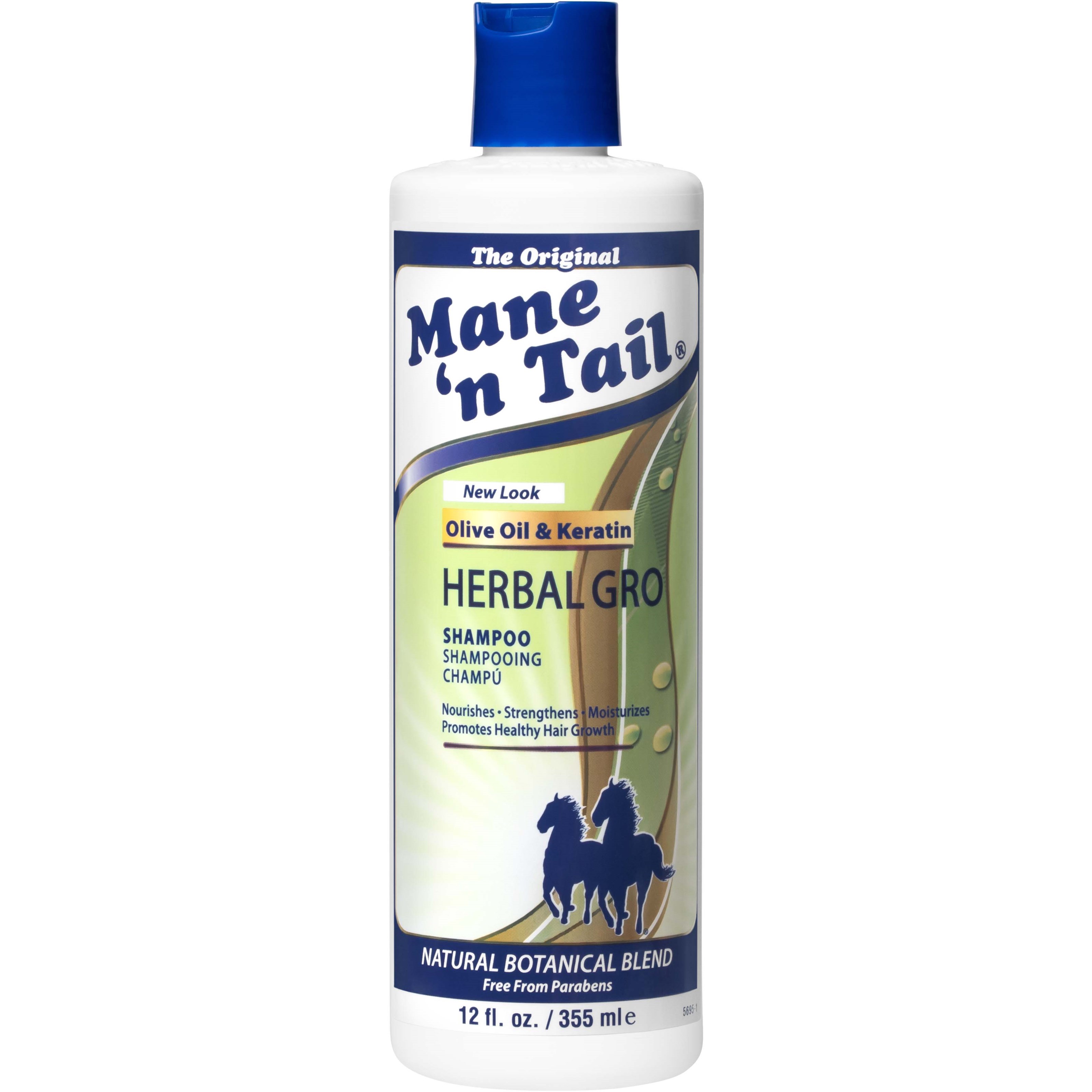 Läs mer om Mane n Tail Herbal Gro Shampoo 355 ml