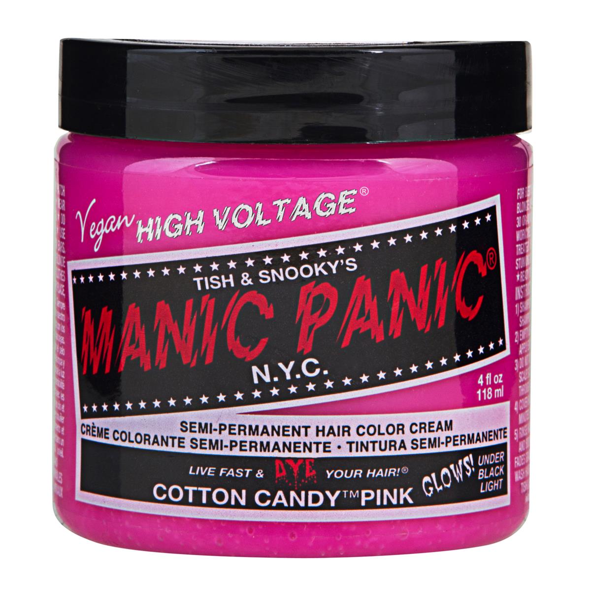 Manic Panic Semi-Permanent Hair Color Cream Cotton Candy