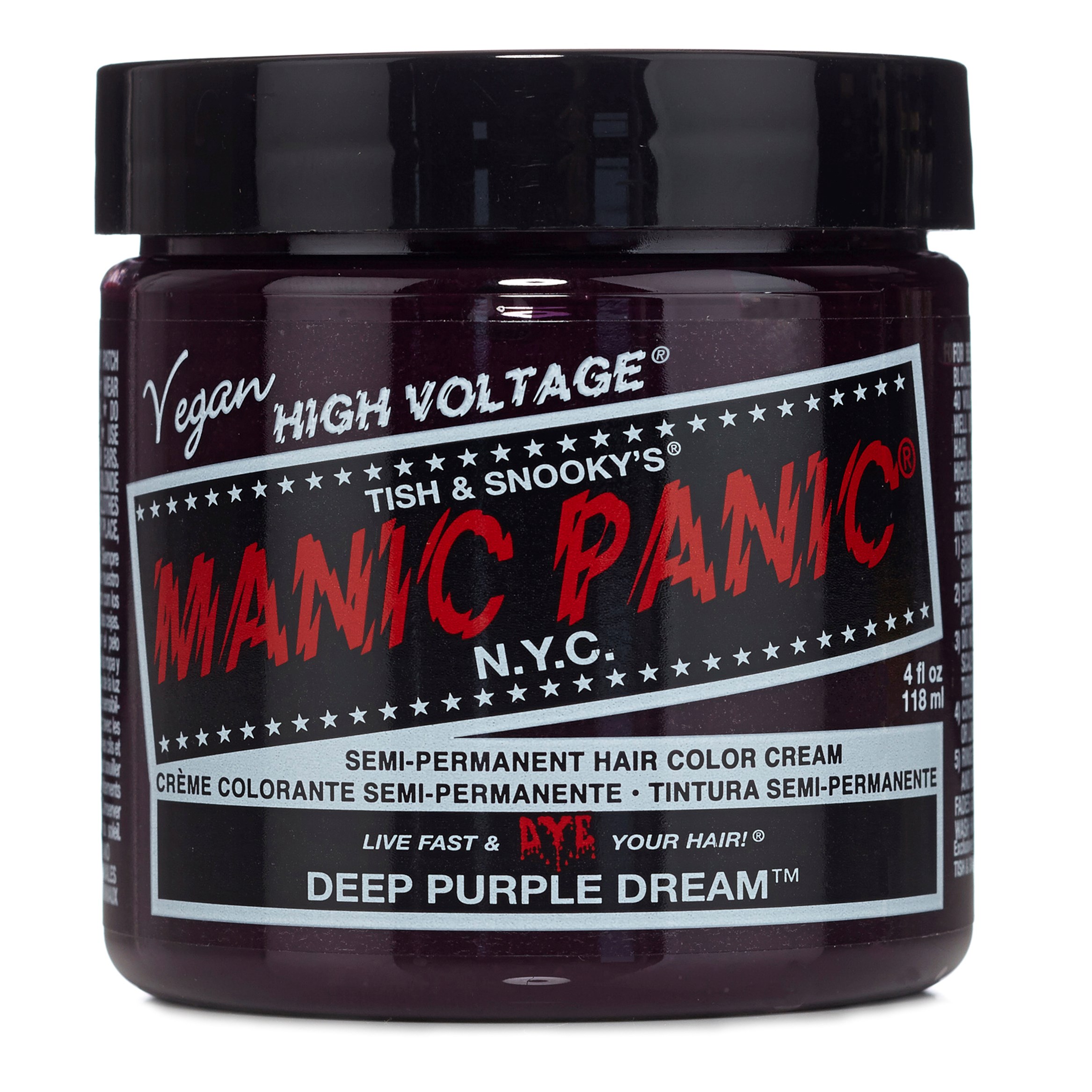 Bilde av Manic Panic Semi-permanent Hair Color Cream Deep Purple Dream