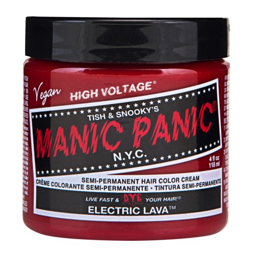Manic Panic Semi-Permanent Hair Color Cream Electric Lava