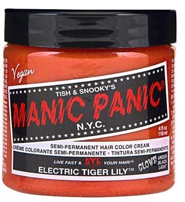 Manic Panic Semi-Permanent Hair Color Cream Electric Tiger Lily