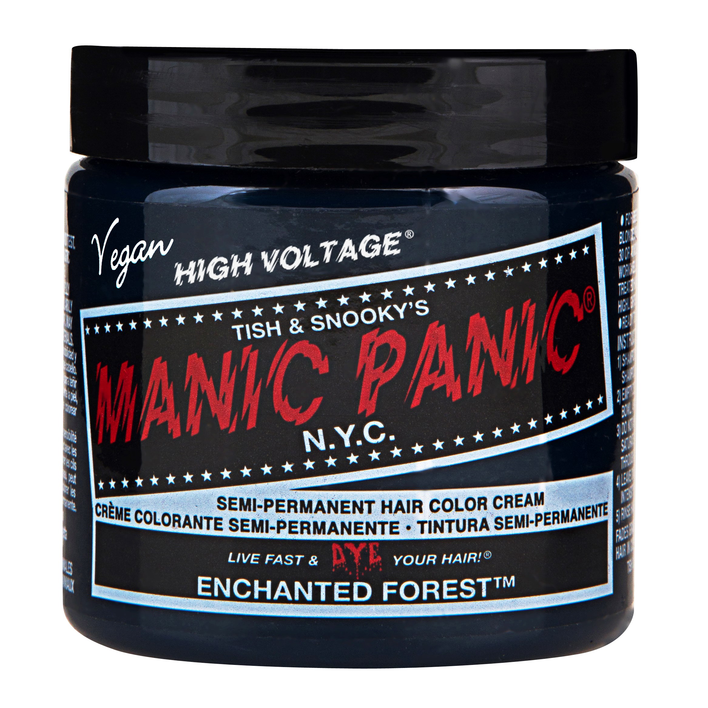 Фото - Фарба для волосся Manic Panic Semi-Permanent Hair Color Cream Enchanted Forest