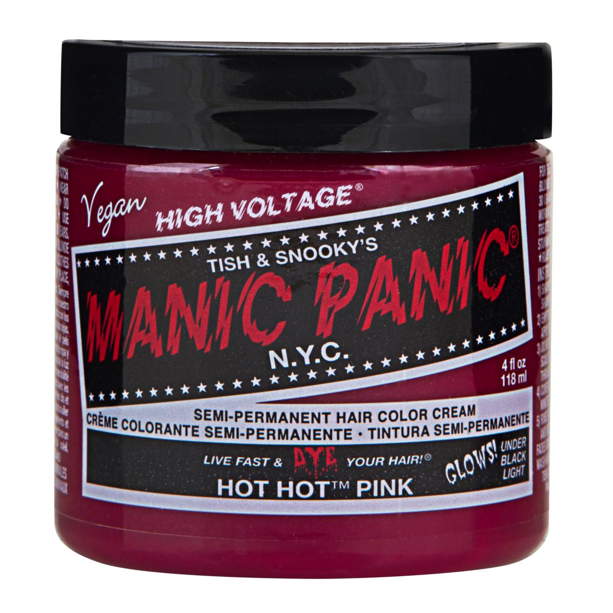 Manic Panic Semi-Permanent Hair Color Cream Hot Hot