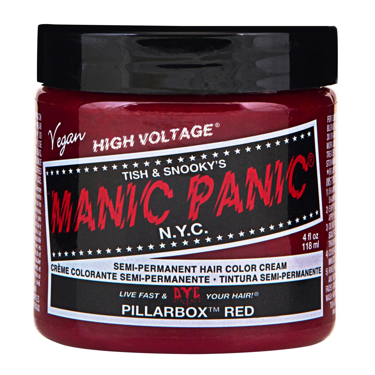 Manic Panic Semi-Permanent Hair Color Cream Pillarbox