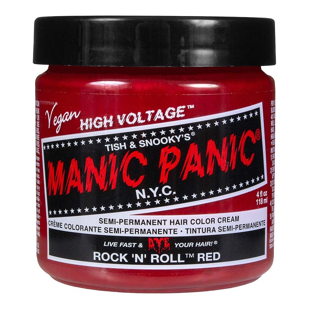 Produktfoto för Manic Panic Semi-Permanent Hair Color Cream Rock 'N' Roll Red 118 ml