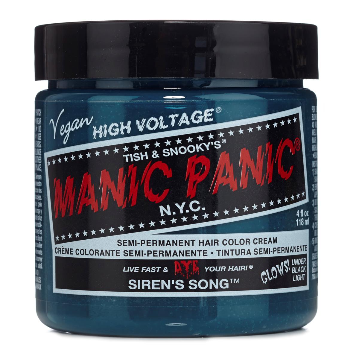 Manic Panic Semi-Permanent Hair Color Cream Siren's Song | lyko.com